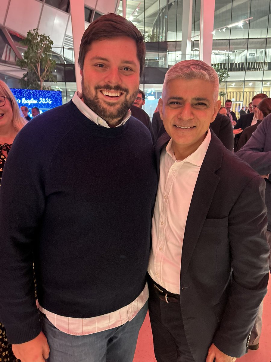 Simon Darvill (@simondarvill) on Twitter photo Lovely to catch up with <a href="/CityHallLabour/">London Assembly Labour 🌹</a> friends last night, including the <a href="/MayorofLondon/">Mayor of London, Sadiq Khan</a>, <a href="/SadiqKhan/">Sadiq Khan</a>. Great to celebrate Sadiq and <a href="/LondonLabour/">London Labour</a>’s historic third term, supporting our great city to become greener, more prosperous & providing free school meals for children Lovely to catch up with <a href="/CityHallLabour/">London Assembly Labour 🌹</a> friends last night, including the <a href="/MayorofLondon/">Mayor of London, Sadiq Khan</a>, <a href="/SadiqKhan/">Sadiq Khan</a>. Great to celebrate Sadiq and <a href="/LondonLabour/">London Labour</a>’s historic third term, supporting our great city to become greener, more prosperous & providing free school meals for children