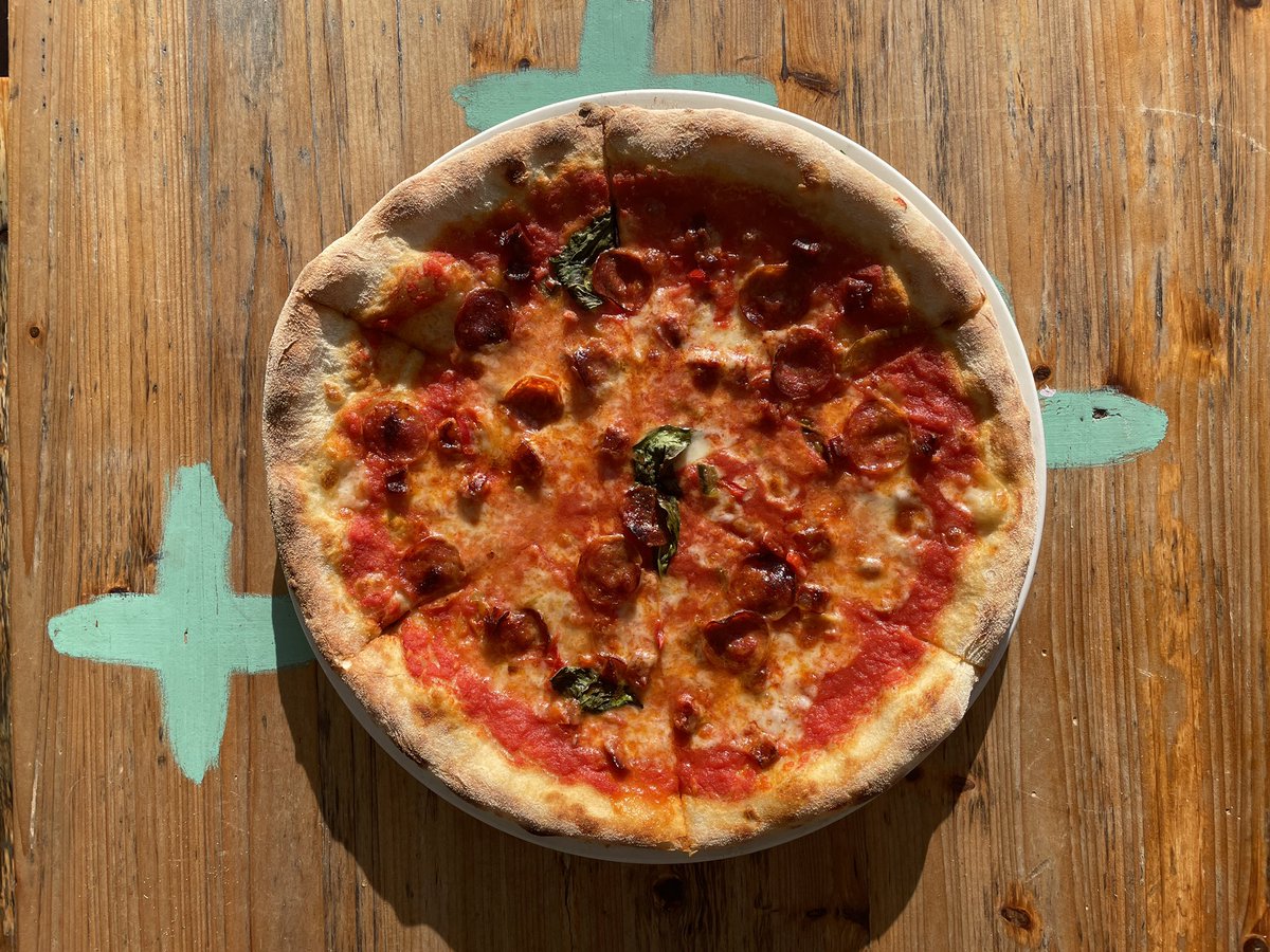 thelidocafe's tweet photo. It’s Tenner Tuesday! 

Get any pizza for just £10 

#tennertuesday #deals #pizza #buylocal https://t.co/N9yx37tJ3i