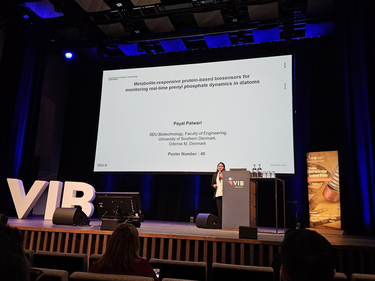 Luca Morelli (@liukm3) on Twitter photo Our colleague <a href="/payal_patwari/">Payal Patwari</a> absolutely nailing her pitch #poster talk at #nextgenerationsyntheticbiology #NGSB24 showcasing a bit of diatoms #potential ;) Our colleague <a href="/payal_patwari/">Payal Patwari</a> absolutely nailing her pitch #poster talk at #nextgenerationsyntheticbiology #NGSB24 showcasing a bit of diatoms #potential ;)