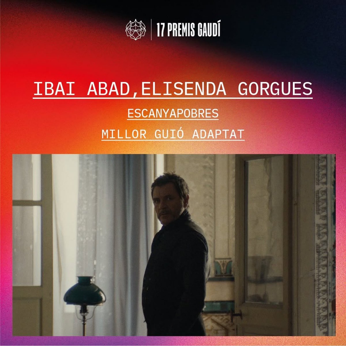 TheCircularGr's tweet image. 👏🏻 ¡Dos nominaciones de la @academiacinecat para #ESCANYAPOBRES !

▪️ El film de Ibai Abad (@ibaiabad ) y que forma parte de nuestro catálogo en #Feelsales opta a Mejor guion adaptado y Mejor interpretación revelación para Mireia Vilapuig 

❤️‍🔥 ¡Enhorabuena y mucha suerte!