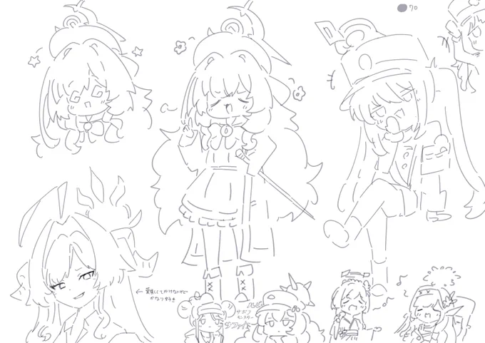 過去絵のまとめの日でも、毎日何かしら描くべきなので描いた何かしらです。 