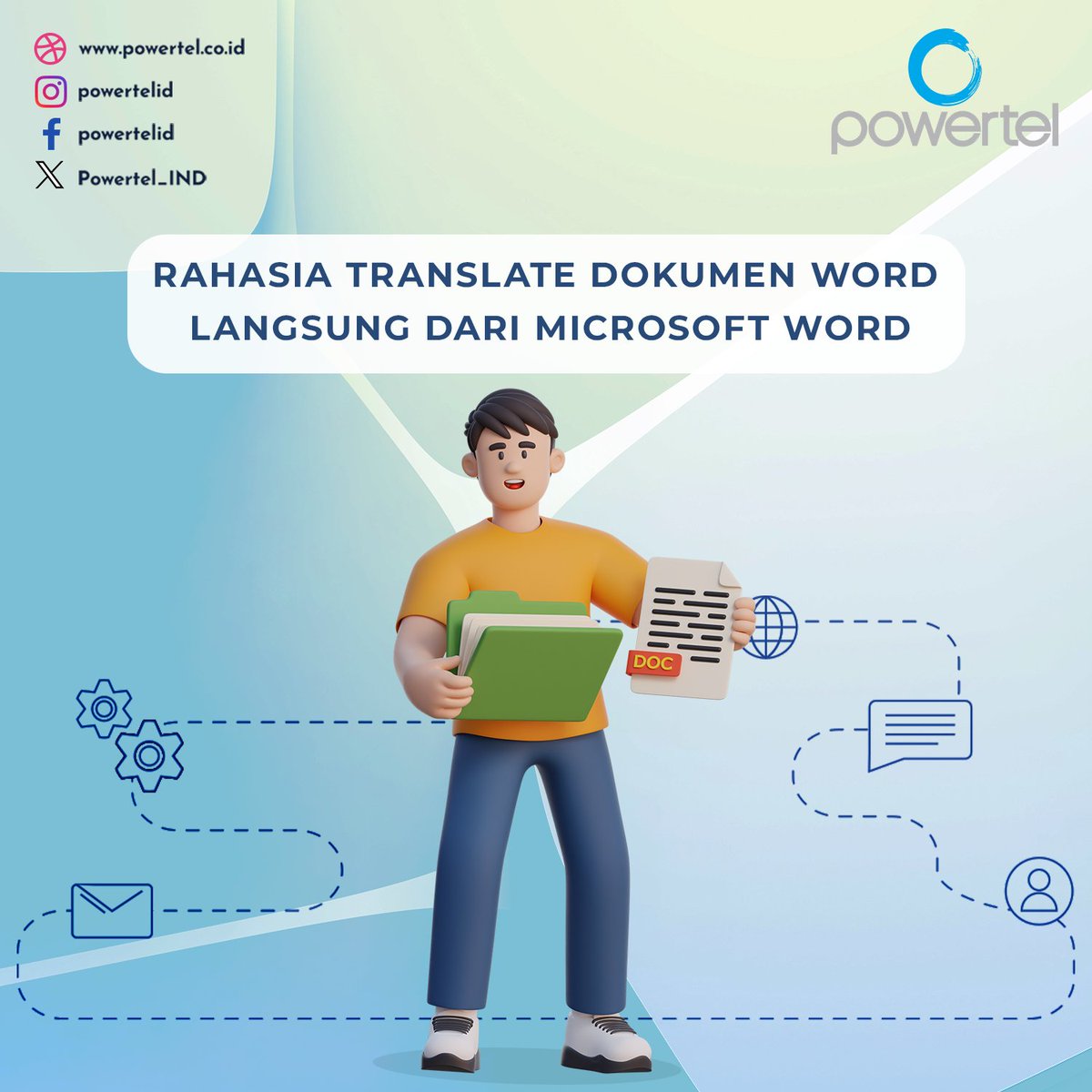 Powertel_IND's tweet image. Rahasia Translate Dokumen Word Langsung dari Microsoft Word

#TranslateDokumen #TipsMicrosoftWord #DokumenWord #FiturWord #TutorialWord #MicrosoftWordTips #TranslateTanpaGoogle #DokumenMudah #PanduanWord #WordTutorial #FiturBawaan #PowertelId