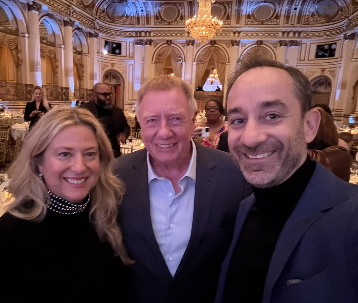 The New York City Tourism Foundation Gala at The Plaza Hotel. Celebrating and honoring my dear friends Fred Dixon President &amp; CEO of Brand USA, Melba Wilson Owner / Founder, Melba’s Restaurants, and Alan Steel CEO of the Javits Center, all while raising money to support the arts
