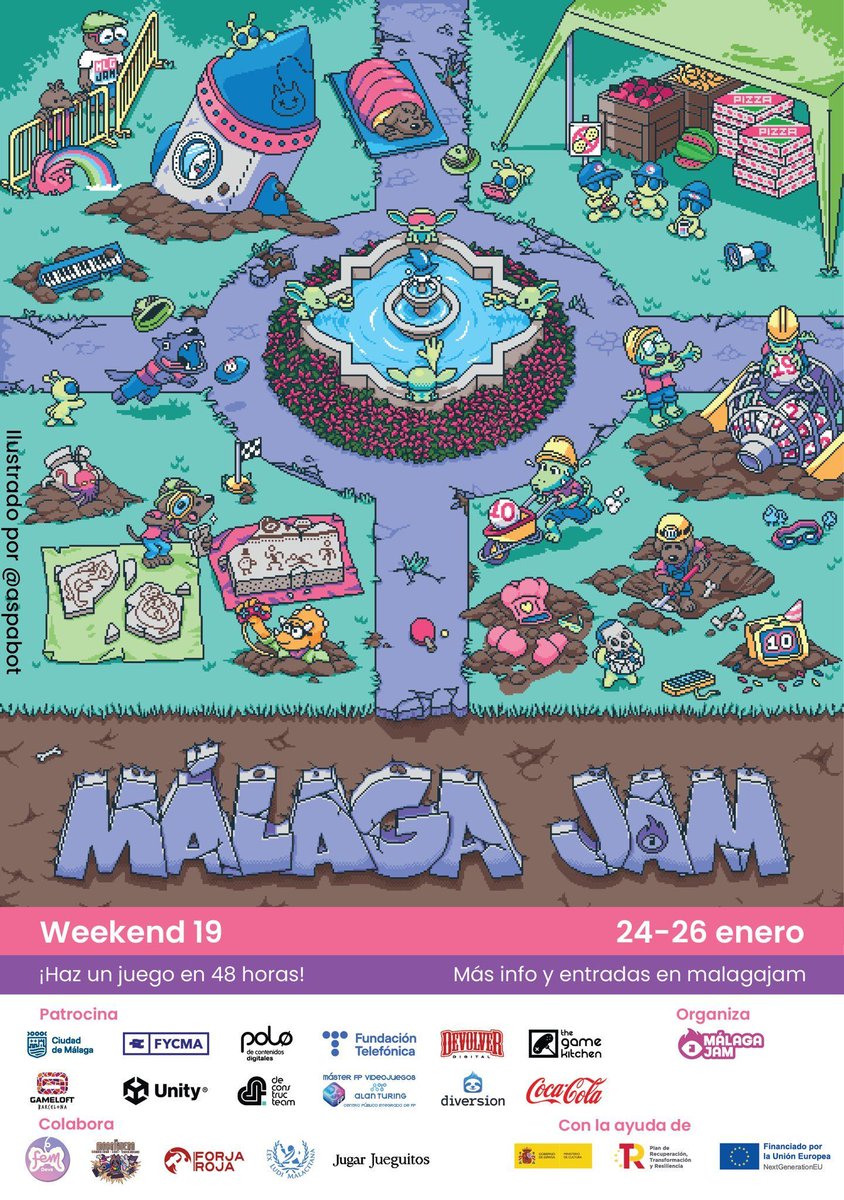 MálagaJam tweet media