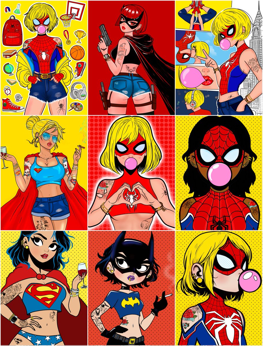 Good morning 
Amazing idea 
Thank you so much 🙏🏻❤️

My hero girls 💣