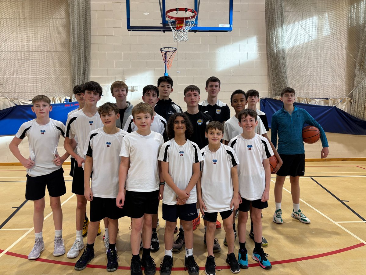 Our basketball teams took part in the annual Basketball Wales Schools Competition at St Joseph's school last week. The boys competed well and were narrowly defeated against St Joseph's who are the current champions. Well done to tournament MVP Henry Pole.
#maximisingpotential