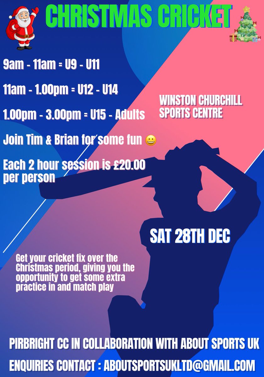 Get your cricket fix over Christmas Holidays!