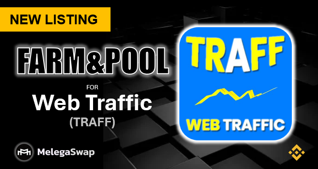 meleganews's tweet photo. 🔥HOT NEW LISTING🔥

💎Traff Coin (TRAFF) | #BNBSmartChain 
Farm & Pool on MelegaSwap

✅Stake $BNB-$TRAFF LP Tokens
🤑Earn $MARCO
👉https://t.co/1AuVACifYN

✅Stake $MARCO
🤑Earn $TRAFF
👉https://t.co/KkJytxMWcY

ℹ️Follow & Learn more
TRAFF is a crypto token, related to Web Traffic and based on Binance Smart Chain Network. TRAFF is a "Must Have" token asset, that allows its holders to access up to $20,000 Worth Valuable Information, related to website traffic generation secrets, and will also be used as an extra payment option to buy website traffic and other related services at partner websites.

🔶Website (https://t.co/RgC0KRQ7Az)
🔶X @TraffCoin
🔶Telegram (https://t.co/XWg9MRU0Jq) 
🔥PRIVATE SALE PAGE (https://t.co/gIAGSPWQk2)

🚀Don’t miss this opportunity 
💰It's time to fill your bags

#melegaswap #TRAFF