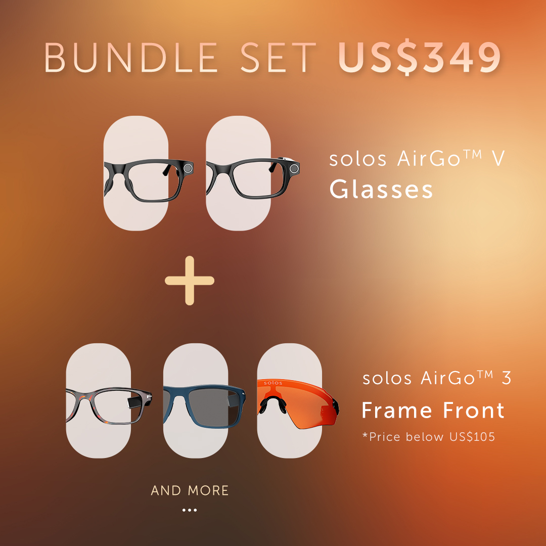 Solos Smartglasses tweet media