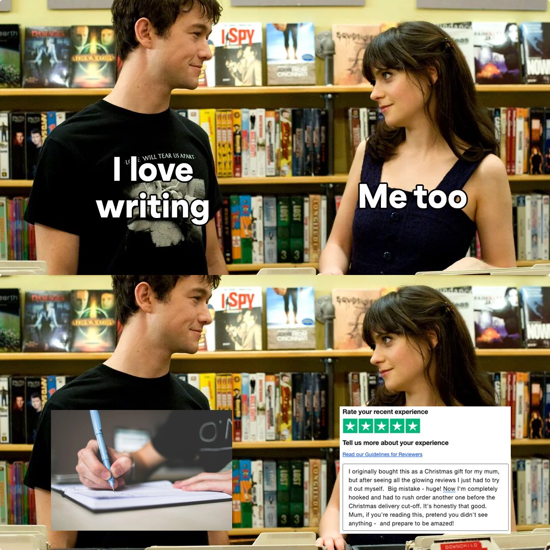 Review writing is my passion