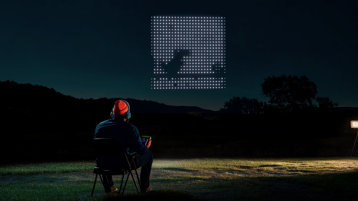 flystackshows's tweet image. Now, the sky is in your hand!🛸
#europeanpremiere #flystackdroneshows #realtimedroneshows