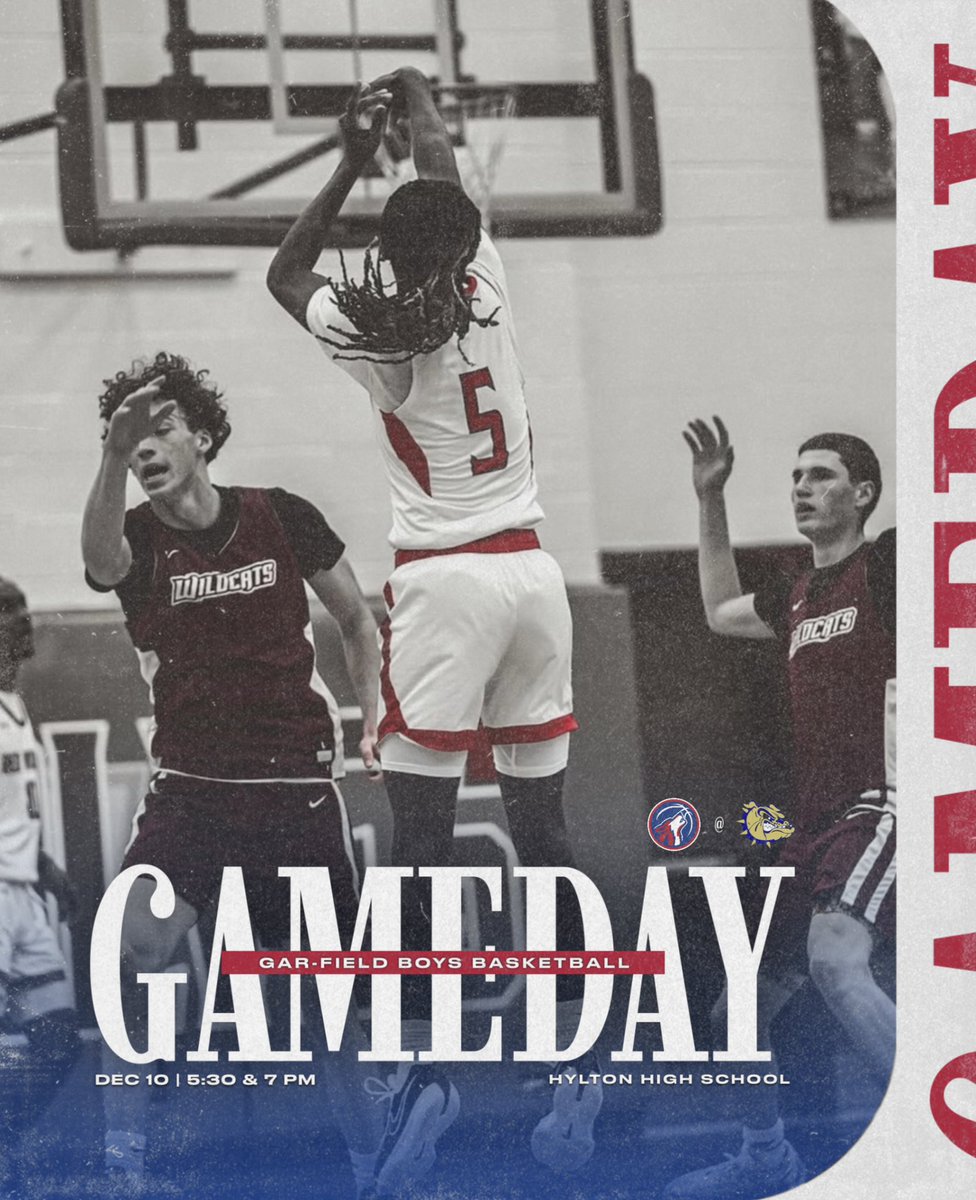 GFHSBoysBball's tweet image. DISTRICT GAME DAY❗️
Away @ Hylton HS tonight for the first round of district play! JV &amp;amp; Varsity will be tipping off, come support your Red Wolves! ❤️‍🔥 
🕠 JV/V @ 5:30/7PM
📍 Hylton High School
🎟️ my.hometownticketing.com 
#GFStrong