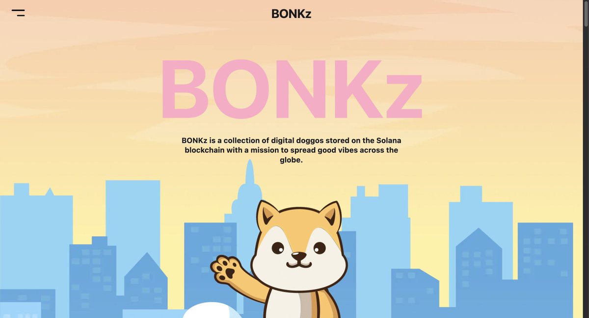 BONKz 💛

Welcome to our new home!

Go and explore below...
