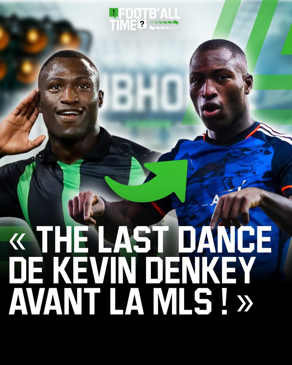 sachatavolieri's tweet photo. 🟢⚫️💣 🇹🇬 Avant de quitter la #JPL pour la #MLS, Kevin #Denkey a choisi le Footb’All-Time pour s’exprimer sur son aventure au #CercleBrugge!
🗣️ Son avis sur le championnat belge, son choix de rejoindre le #FCCincy, Miron Muslic, ses ambitions pour le Togo… #AllForCincy
⤵️⤵️ https://t.co/eR3wEtvES6