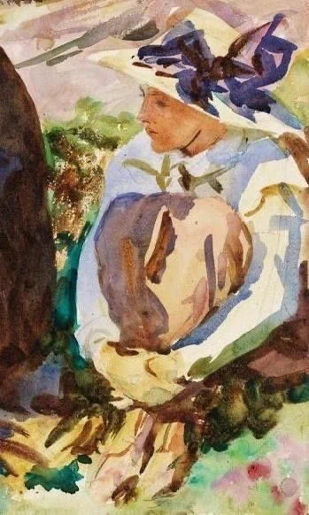 i am so fond of how john singer sargent painted women… these ones in particular always make me so happy like they feel so real!! so much life in there!! 