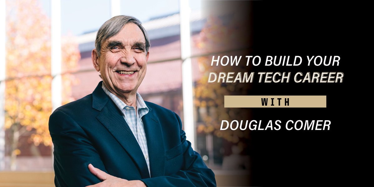 PurdueCS's tweet photo. A career in #Tech is within reach. #PurdueCS Professor #DouglasComer shares his insights and advice, built on his years of experience as a renowned #ComputerScientist and mentoring generations of students. 💻 👩‍💻 

🎧 Listen here: https://t.co/vhwb79vW9Y https://t.co/jWZnS6Nrgb