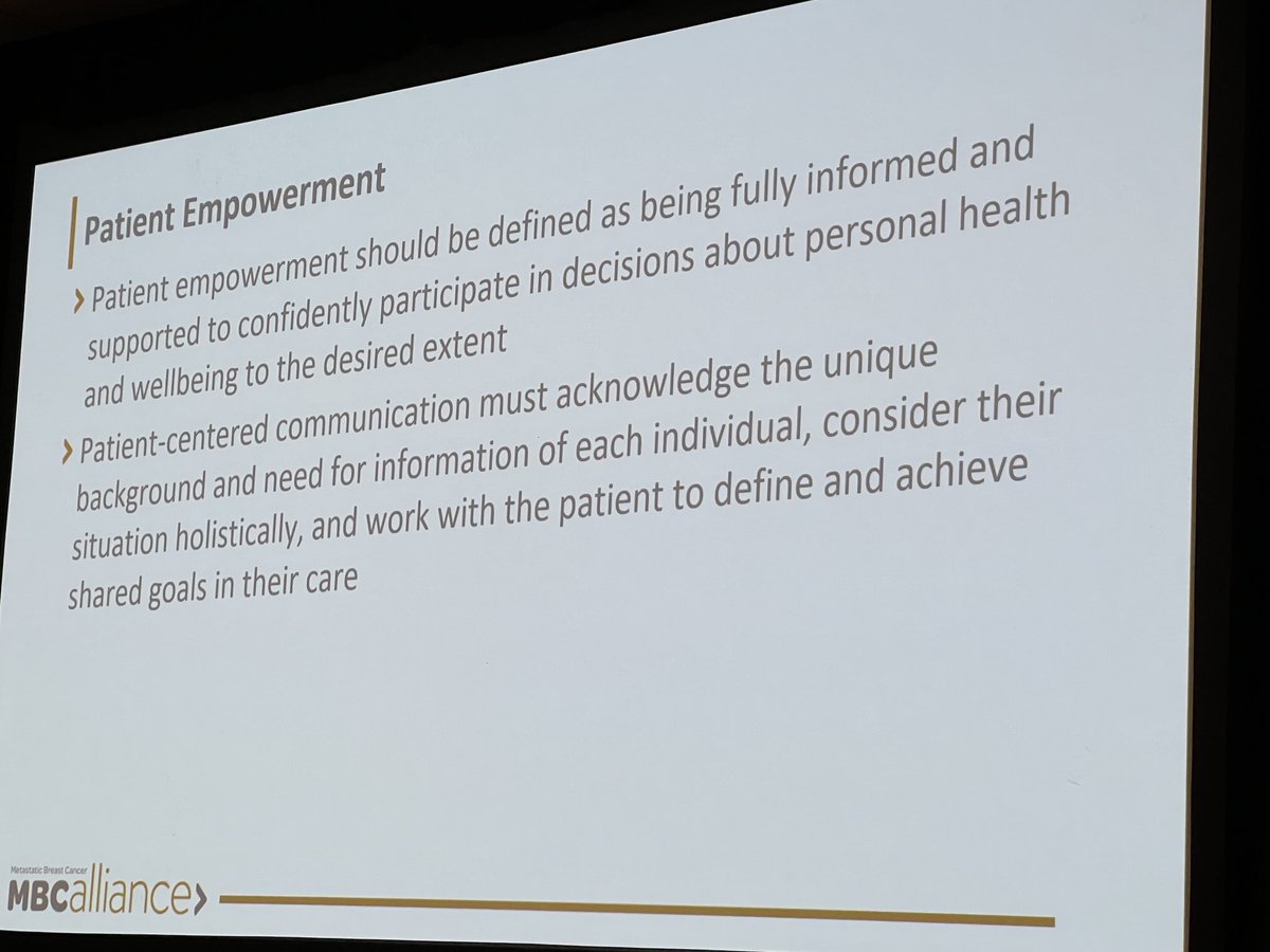 JaniceTNBCmets's tweet photo. Kicking off #SABCS24 w/ imp topics, communicating a MBC dx with pts, disease progression & prognosis, about #clinicaltrials. The Do’s & Don’ts.
#metastaticbreastcancer
#AdvancedBC
#bcsm
@SABCSSanAntonio
@mbcalliance
@ABCGlobalAll https://t.co/1czW1FFivu