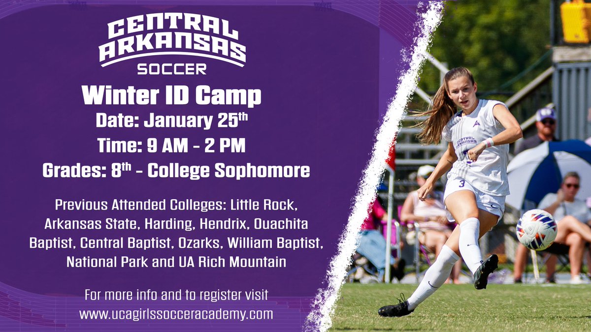 DnicholsDerek's tweet image. Looking forward to our Winter ID Camp just around the corner! Don’t miss out on your opportunity to be seen by our staff and others from around Arkansas!!!
#BearClawsUp #IDCamp