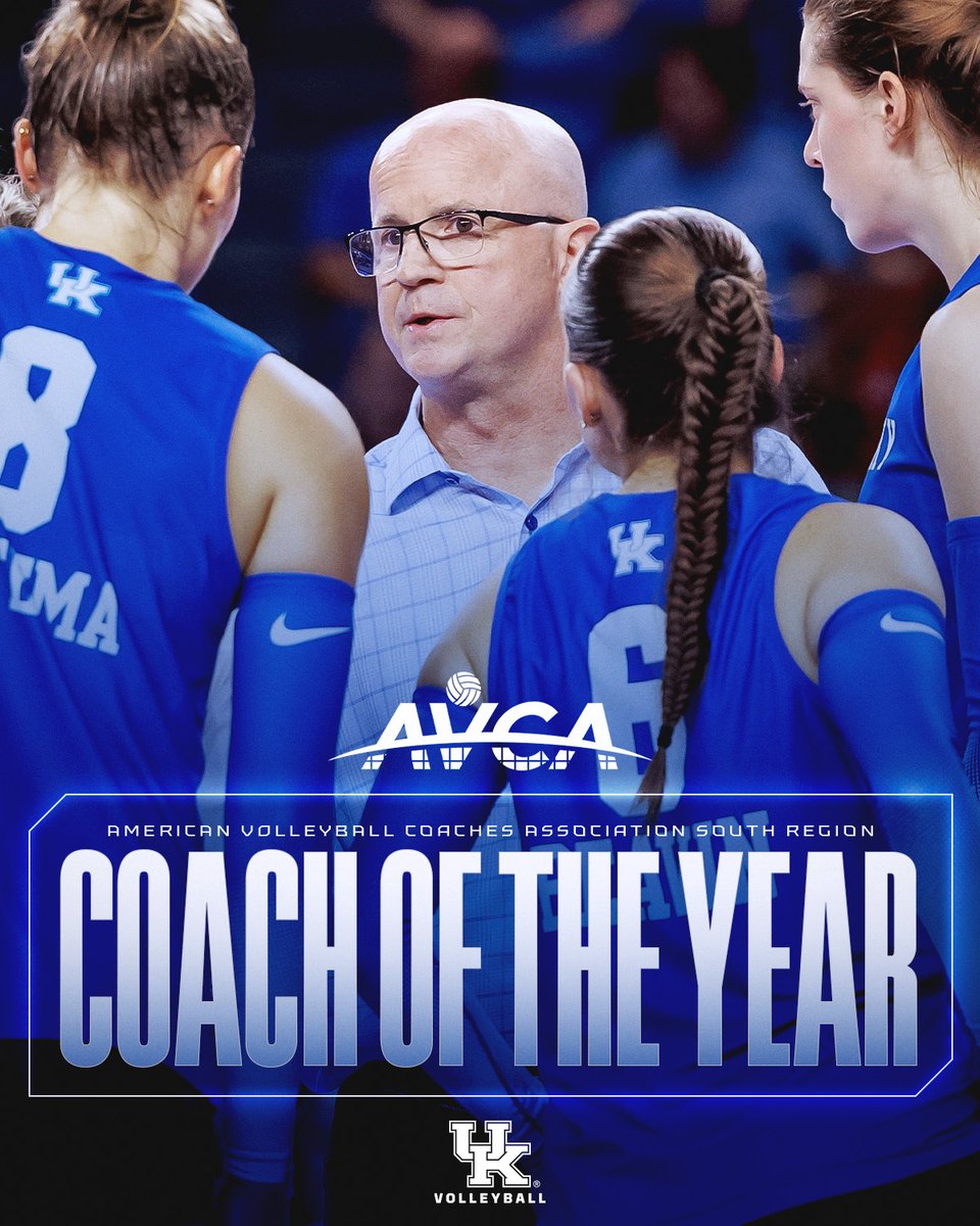 Kentucky Volleyball (@kentuckyvb) on Twitter photo ๐โผ๏ธAVCA South Region Coach of the Yearโผ๏ธ๐
๐ซก CRAIG SKINNER
<a href="/UKCoachSkinner/">Craig Skinner</a> x #WeAreUK ๐โผ๏ธAVCA South Region Coach of the Yearโผ๏ธ๐
๐ซก CRAIG SKINNER
<a href="/UKCoachSkinner/">Craig Skinner</a> x #WeAreUK