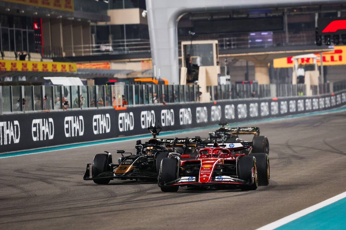 leclercsletters's tweet photo. charles, george and the apx cars on track today 😭 https://t.co/7vMKlNW1Rx