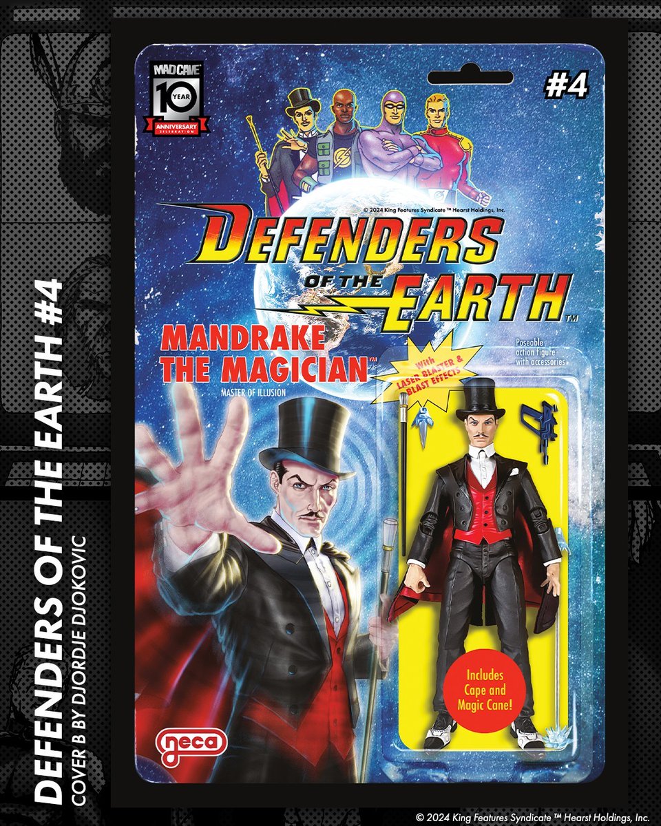 The Defenders make their last stand! ⚡️

All roads end here in the action-packed conclusion of the first arc of Defenders of the Earth, available this NCBD!

W: <a href="/TheRealDanDiDio/">Dan DiDio</a> A: Jim Calafiore
L: @social_myth