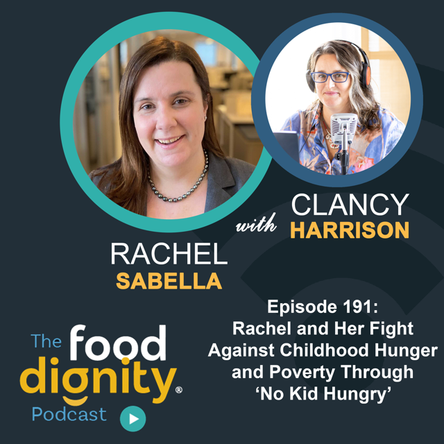NoKidHungryNY's tweet photo. Check out this new episode by The Food Dignity Movement, "Rachel and Her Fight Against Childhood Hunger and Poverty Through ‘No Kid Hungry’" featuring Rachel Sabella and @ClancyCHarrison! #FoodDignity #EndHunger #PodcastEpisode #Innovation #foodequity https://t.co/xyOA5GPMW1 https://t.co/FGNxiJ5HIi
