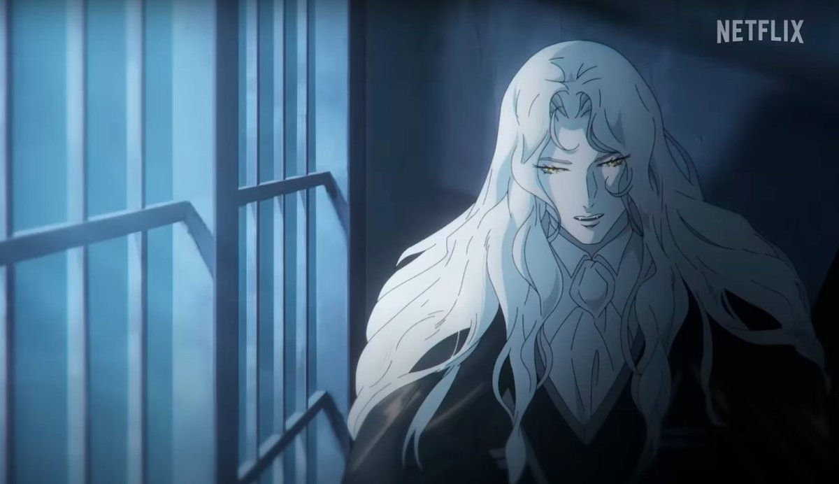 alucarddaily's tweet photo. Alucard in the new trailer for Castlevania: Nocturne Season 2. See you all on January 16 🦇 https://t.co/4zkUiGyjse