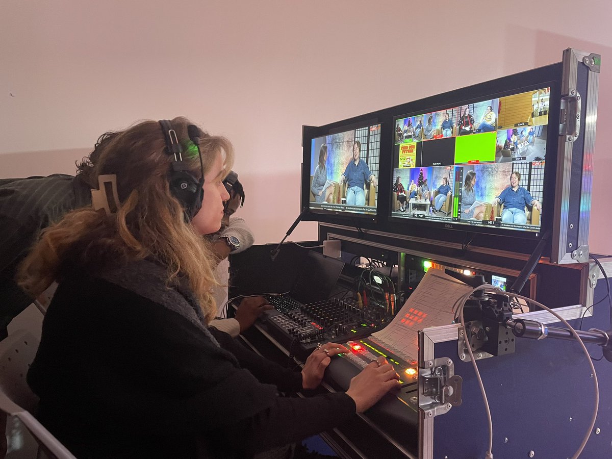 wtvmedia's tweet photo. Some behind the scenes of our live show! Check us out on our Facebook live! https://t.co/B9ZhUzJ6zA