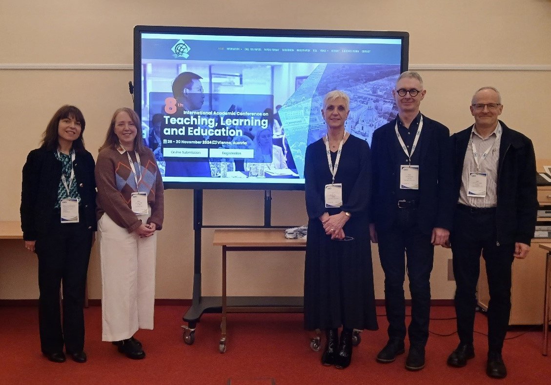 Virtual Labs Project (@virtuallabs_hci) on Twitter photo The <a href="/VirtualLabs_HCI/">Virtual Labs Project</a> Team from <a href="/TUS_ie/">Technological University of the Shannon</a> Dr Edwin McCullagh, Dr SinΓ©ad Devery, Dr Carmel Kealey, Dr Mary Booth and Dr Brian Murphy presented at the 8th International Conference on Learning, Teaching and Education in Vienna, Austria. tleconf.org The <a href="/VirtualLabs_HCI/">Virtual Labs Project</a> Team from <a href="/TUS_ie/">Technological University of the Shannon</a> Dr Edwin McCullagh, Dr SinΓ©ad Devery, Dr Carmel Kealey, Dr Mary Booth and Dr Brian Murphy presented at the 8th International Conference on Learning, Teaching and Education in Vienna, Austria. tleconf.org