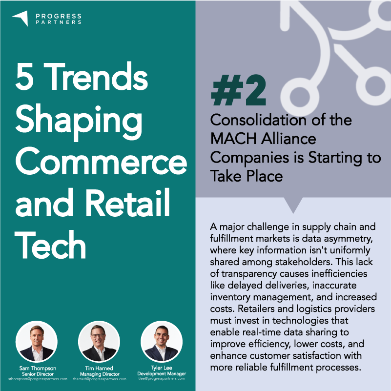 As the MACH Alliance enters a new phase of growth, our experts—Senior Director Sam Thompson, Managing Director Tim Harned, and Opportunity Manager Tyler Lee—highlight how consolidation is reshaping this innovative ecosystem. ↗️

Follow along for more insights!💡