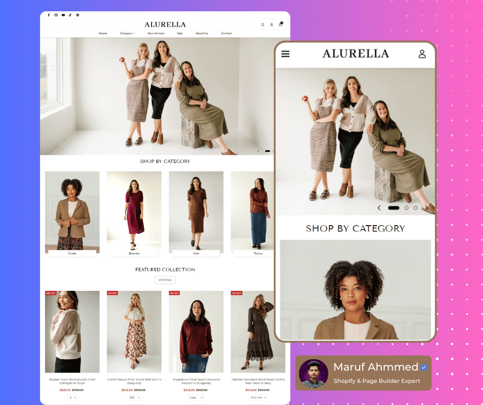 A good landing page not only enhances your brand's first impression but also improves conversions and user experience. Let's elevate your online store together!

#ShopifyDesign #PageFlyExpert #LandingPageDesign #ShopifyStore #EcommerceDesign #WebDesign #ShopifyDeveloper
