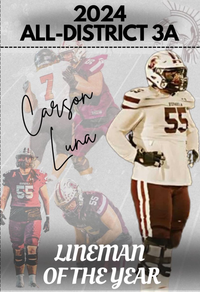 Blessed to be announced lineman of the year! <a href="/CoachAguilarOL/">Rafael Aguilar, M. Ed.</a> <a href="/CoachGreenOL/">Karson Green 🏆</a> <a href="/Coach_Indy/">Indy Siehndel</a> @@CoachMeyersSDSU <a href="/bakker_coach/">Calton Bakker</a> @OLCoachTaylor <a href="/JarrenHightower/">Coach Hightower</a>