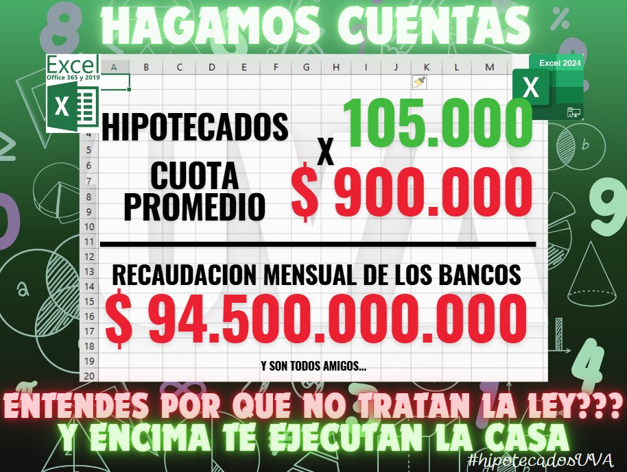 PatoArich's tweet photo. @ezeatauche @JMilei 365 DIAS Y SIGUEN SIN TRATAR LA LEY DE #hipotecadosUVA. Y no transformaron nada, son mas de lo mismo. Empeoran lo que ya arruinaron los otros. ENGAÑANDO A LA GENTE Y FAVORECIENDO SUS BOLSILLOS Y LA DE SUS AMIGOS LOS BANQUEROS. Cierto!!!! vos tenes inmobiliarias!!! Mira vos!!! https://t.co/zZIJkERAIM