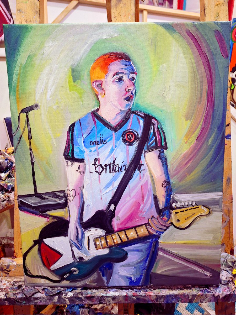 tarakearns4's tweet photo. Following @fontainesdublin x  @bfcdublin FC new jersey collab, I will be raffling off this painting of Carlos O'Connell in support of @MedicalAidPal 

100% of the proceeds will go to the charity 🇵🇸

€10 per entry 🩵🩷 x 🖤❤️

Entry link: https://t.co/0cbOew7mb0 https://t.co/O0IHATPZIu