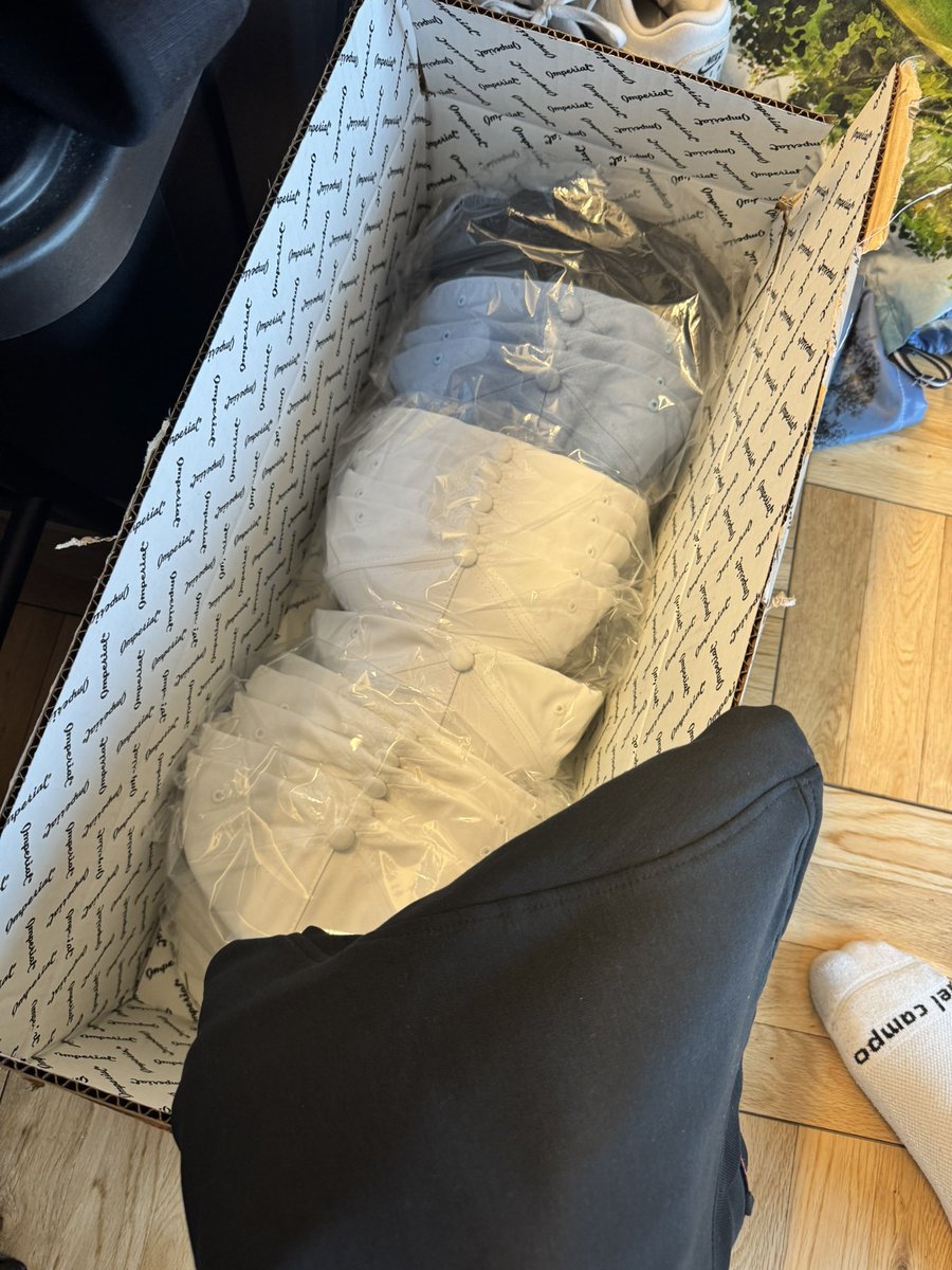 New designs and colorways on deck for the hat inventory...