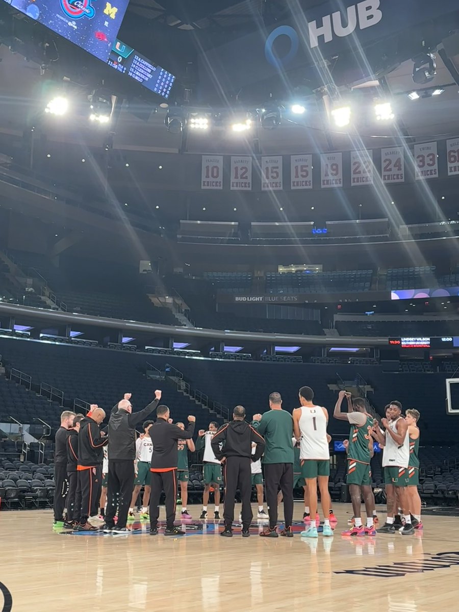 Hollywood (@dannywqam) on Twitter photo That’s it for shootaround. <a href="/CanesHoops/">Canes Men’s Basketball</a> looks to take down top ranked Tennessee tonight at 6:30. Pregame with <a href="/RogersPicks/">Kevin Rogers</a> is at 6:00 with guests Nijel Pack and Seth Greenberg. We will be missing our friend <a href="/canesvoice/">Joseph Zagacki</a> tonight but hope you can join us on @560WQAM. That’s it for shootaround. <a href="/CanesHoops/">Canes Men’s Basketball</a> looks to take down top ranked Tennessee tonight at 6:30. Pregame with <a href="/RogersPicks/">Kevin Rogers</a> is at 6:00 with guests Nijel Pack and Seth Greenberg. We will be missing our friend <a href="/canesvoice/">Joseph Zagacki</a> tonight but hope you can join us on @560WQAM.