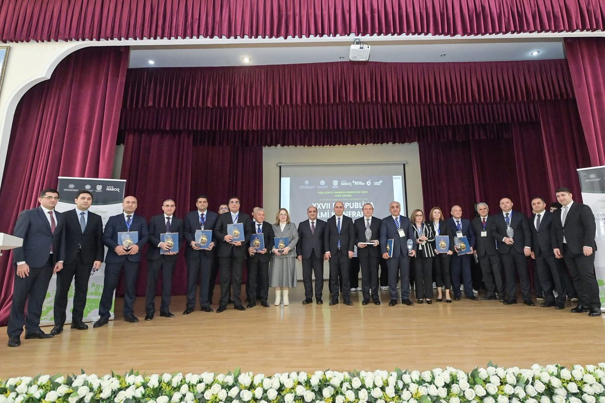 ✅ Qarabağ Universiteti ilk dəfə Doktorantların və Gənc Tədqiqatçıların XXVII Respublika Elmi Konfransında (NASCO XXVII) təmsil olundu.
✅ Konfransda məruzə edən 4 gənc əməkdaşımızı təbrik edir, hər birinə təşəkkürümüzü bildiririk.
#AzEdu #QarabağUniversiteti #KarabakhUniversity