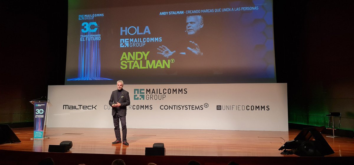 mfimat's tweet photo. Escuchando a @AndyStalman en el evento del 30 aniversario de @GrupoMailComms https://t.co/cIhdp2gs9Z