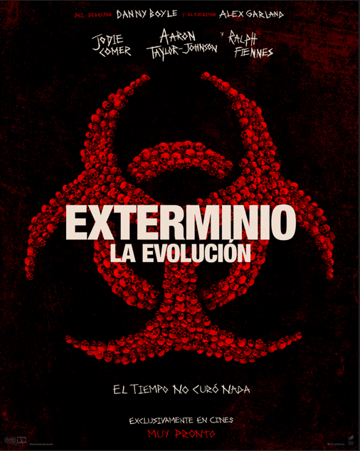 ToursCinema's tweet photo. Poster de #ExterminioLaEvolucion
De #DannyBoyle
Guion #AlexGarland
Con #JodieComer, #AaronTaylorJohnson, #RalphFinnes
Estreno Junio 2025. https://t.co/HgROq41R7q
