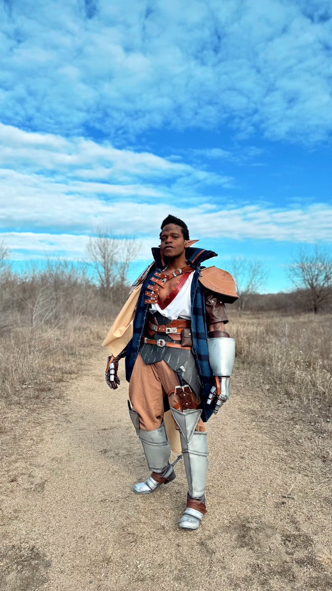 Who did you Romance in Veilguard though?

Here is a shot of my Davrin cosplay, this cosplay I had about a week &amp; a half to finish so I’m pretty please with how it turned out.
Are you playing <a href="/dragonage/">Dragon Age</a> the Veilguard?
How are you liking it?

#DragonAgeTheVeilguard #sponsoredbyea