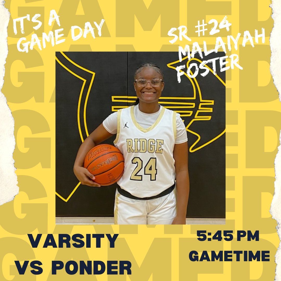 🖤💛🖤💛🖤
🗑️GAMEDAY🏀
📅Tuesday, Dec 10th 2024
⏲️5:45 Varsity Game
📍The Ridge
🆚Ponder
<a href="/KISDAthletics/">Keller ISD Athletics</a> <a href="/FossilRidgeKISD/">Fossil Ridge High School</a> <a href="/ridgepanthers/">FRHS Panthers</a>