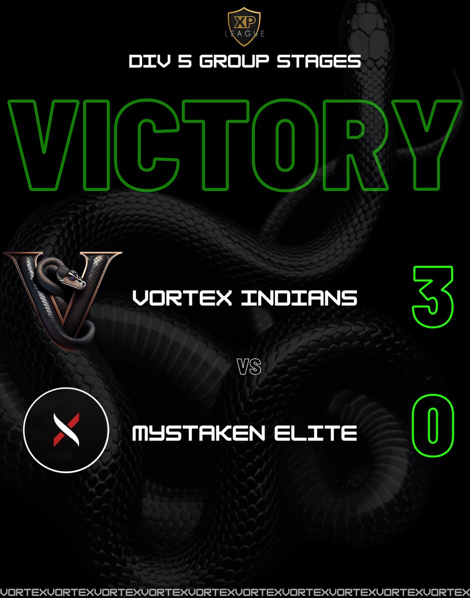 TheVortexGG_'s tweet photo. Vortex Indians showcase a dominant performance in their first game of the Div 5 group stages for XP🐐

Gg’s to the @MystakenEsports Roster https://t.co/768FkCulQH