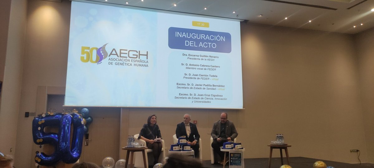 Mucho que celebrar....en el 50Aniversario de la AEGH....