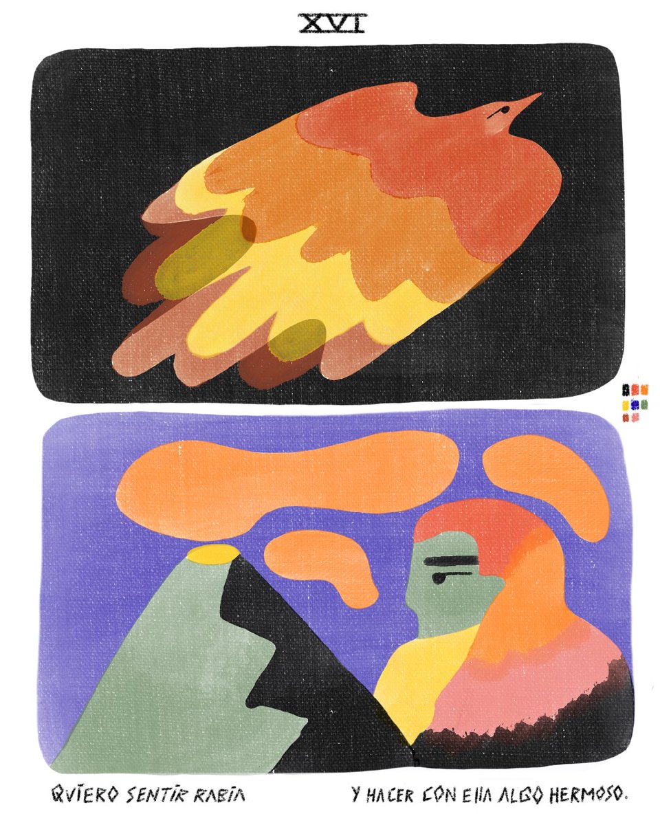 Quiero sentir rabia y hacer con ella algo hermoso.