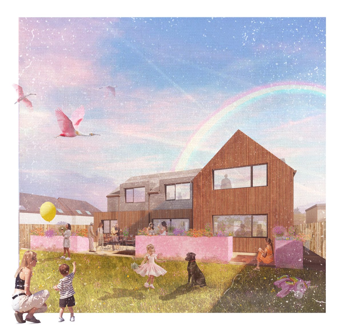 "Planning permission secured! 🎉 Excited to announce an ambitious extension and retrofit project for a bungalow in Bath.