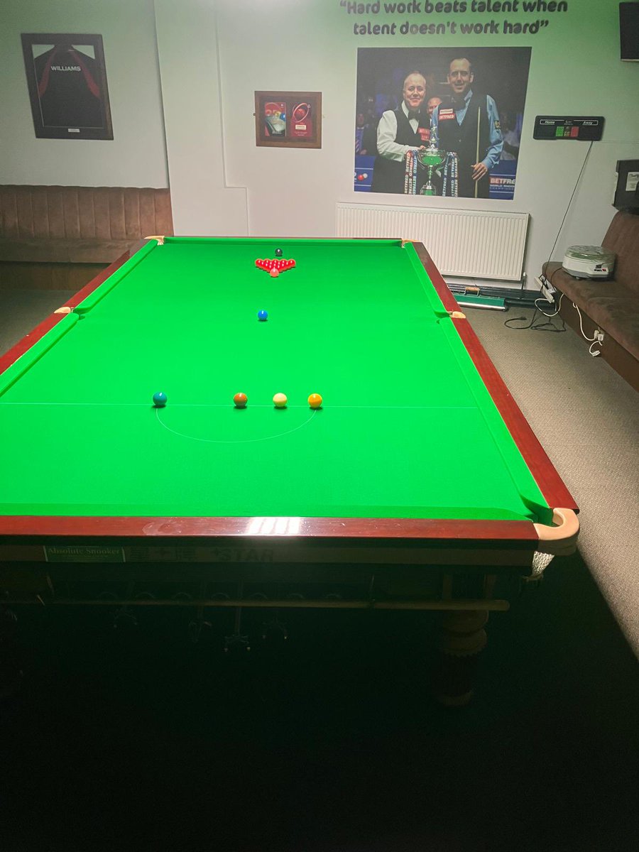 Jackson Page (@jacksonpage147) on Twitter photo Thanks to Alan and <a href="/absolutesnooker/">Absolute Snooker</a> for the new cloth. Looks a dream.
#BestAbout Thanks to Alan and <a href="/absolutesnooker/">Absolute Snooker</a> for the new cloth. Looks a dream.
#BestAbout