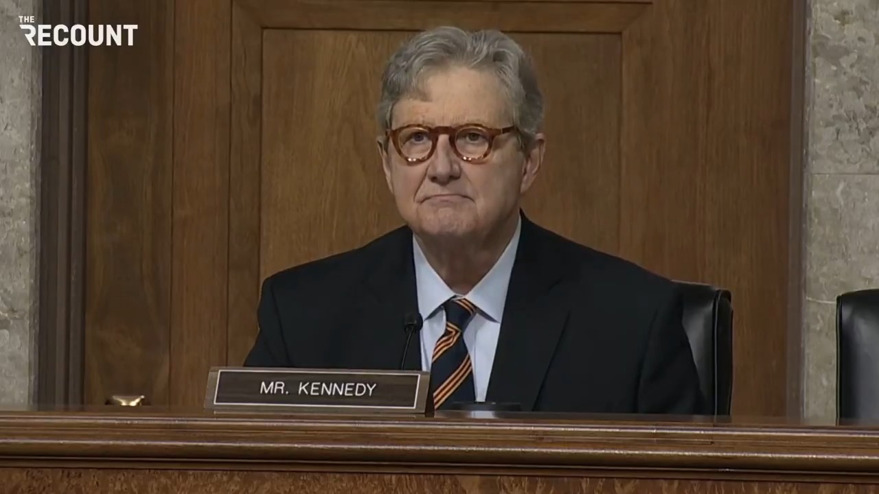 The Recount on X: "Sen. John Kennedy questions Ret. Major General Randy Manner about his past comments suggesting that many MAGA Republicans are "fascists." Kennedy: "You think you're more virtuous than the
