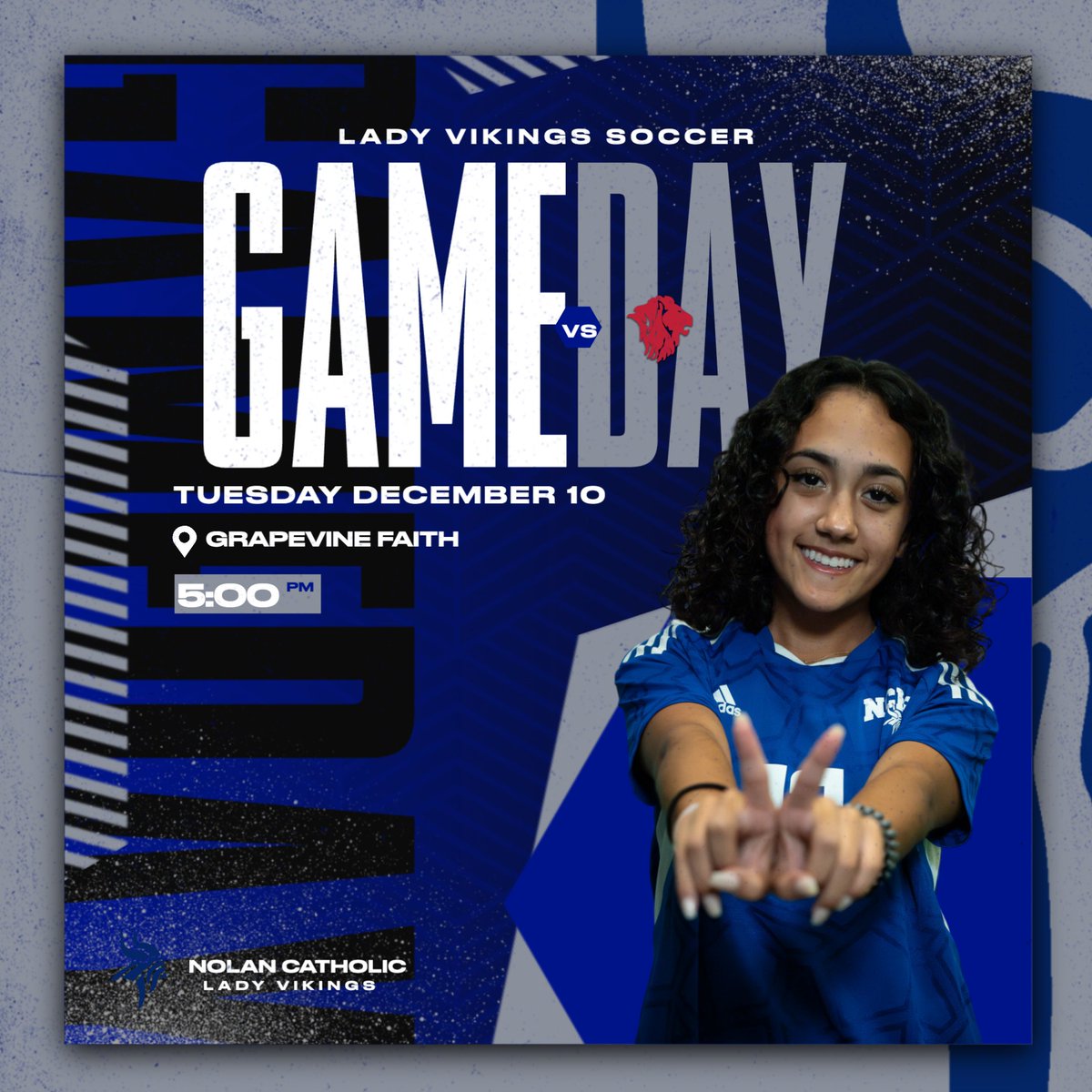 NCHS_WSoc's tweet photo. Just a couple of more chances to watch your Lady Vikings before the break!! 🎄⚽️

🆚 Faith Christian Lions
📍 Grapevine Faith
⏰ 5:00 pm

#EstoDux #RowTheBoat #LockIn https://t.co/gZcyXfOa5b