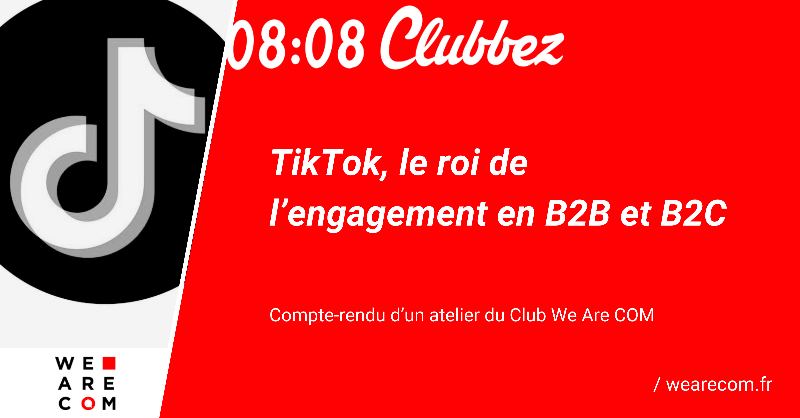We_are_com's tweet photo. TikTok : l'opportunité à ne pas manquer pour communiquer💥
Découvrez les secrets de @Dassault3DS et de l'@urssaf , qui ont transformé TikTok en un levier puissant pour se démarquer💡👉 https://t.co/4JDKTIzJsT
#WeAreCOM https://t.co/hnJrqj11Iw