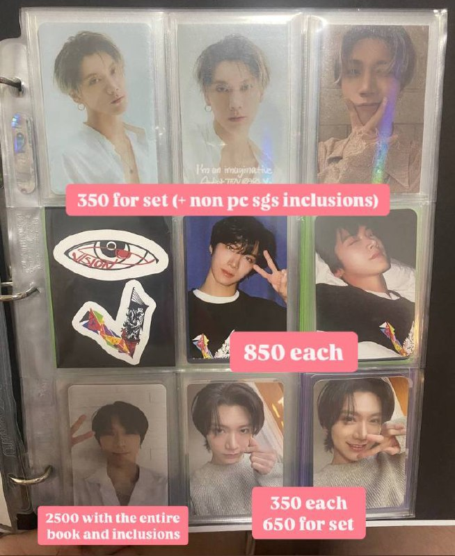 neoheromails's tweet photo. 『 #NeoHeroSale 』

WTS NCT PH
⋐  TEN PCs

⊶ price negotiable
⊶ push tags. wayv nct kick back hitchhiker stranger kihno ar set owhat pob 2020 seasons greetings designed by ten sticker set tattoo set 假日 Holiday MD book set Little Friends MD phantom omy give me that frequency https://t.co/oNPIKfbpSK